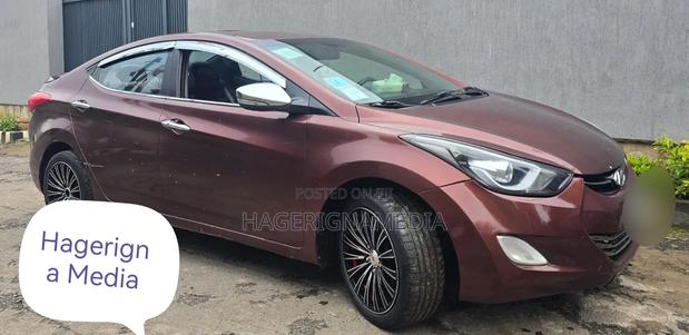 Hyundai Avante 2013 Brown