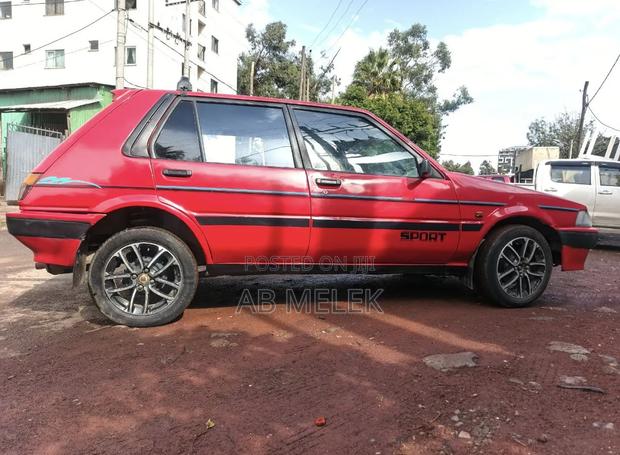 Toyota Corolla 1987 Red