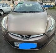 Hyundai Elantra 2015 Brown for sale