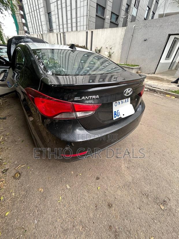 Hyundai Elantra 2013 Matt Black