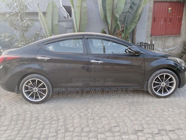 Hyundai Elantra 2013 Matt Black