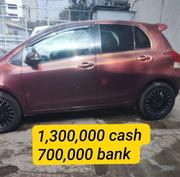 Toyota Yaris 2010 Burgundy for sale