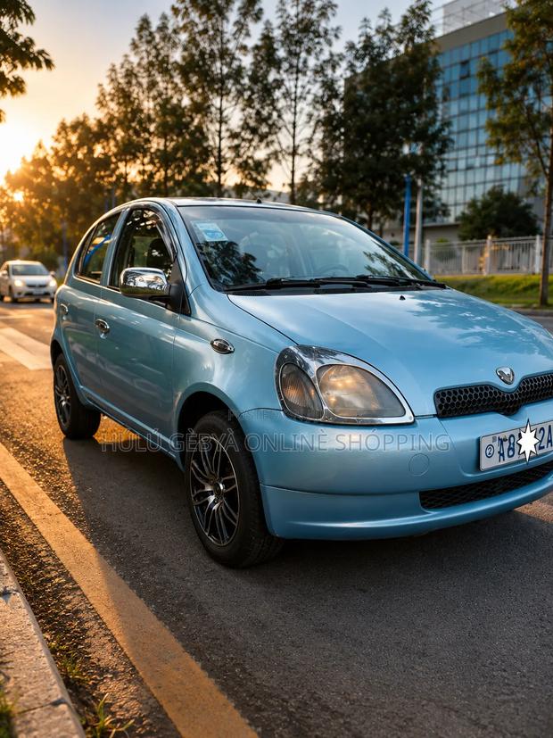 Toyota Vitz 2001 Blue