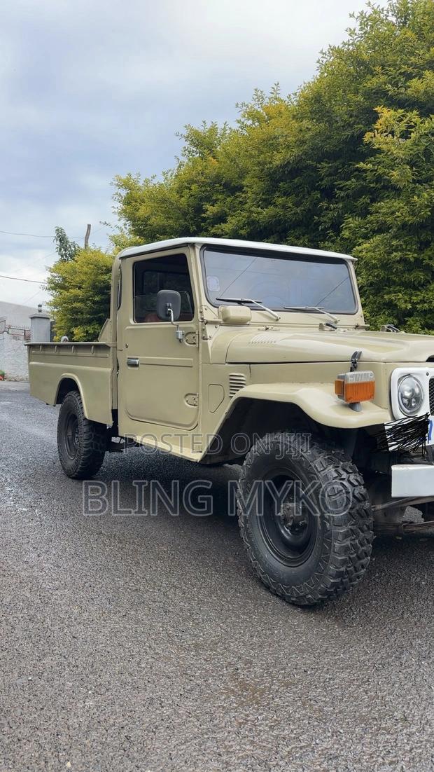 Toyota Land Cruiser 45 Pickup 1984 Gold