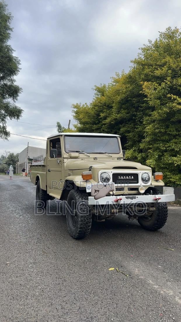 Toyota Land Cruiser 45 Pickup 1984 Gold