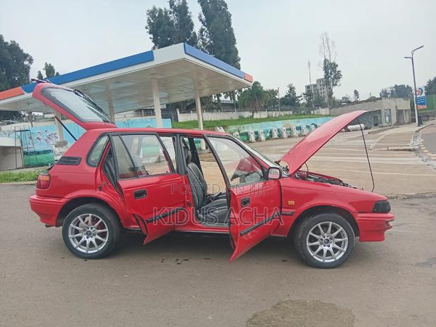 Toyota Corolla 1991 Red