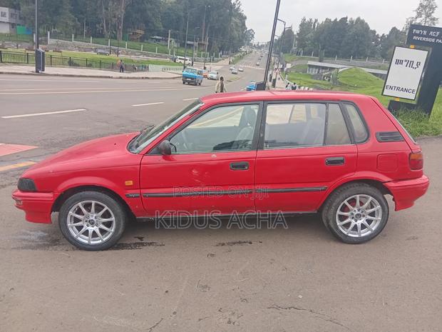 Toyota Corolla 1991 Red