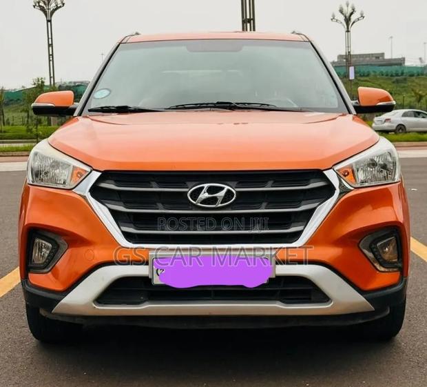 Hyundai Creta 2020 Orange