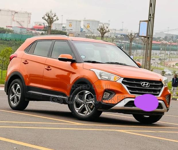 Hyundai Creta 2020 Orange