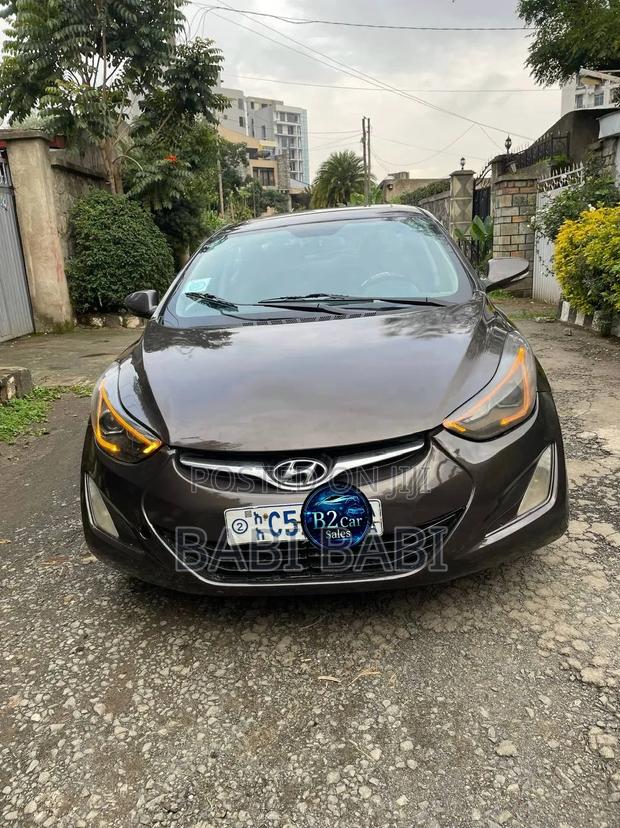 Hyundai Elantra 2015 Brown