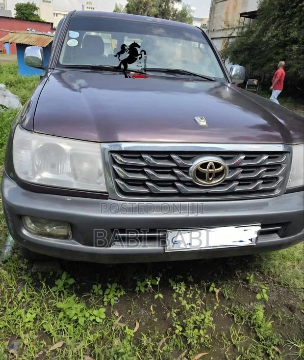 Toyota Land Cruiser 2007 Burgundy