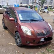 Toyota Yaris 2007 Burgundy for sale