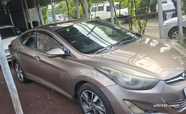 Hyundai Elantra 2014 Brown