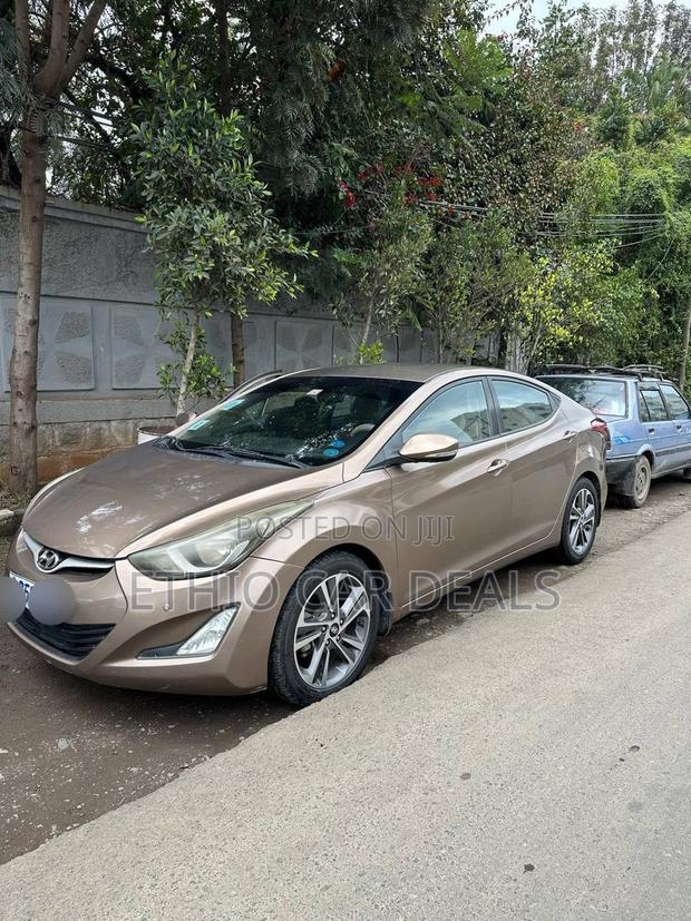 Hyundai Elantra 2015 Brown