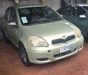 Toyota Vitz 2002 Gold for sale