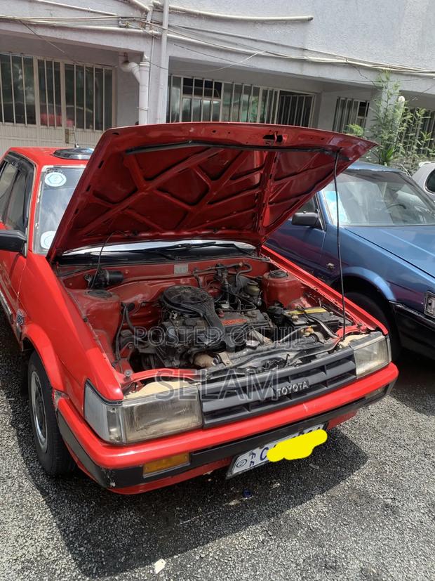 Toyota Corolla II 1986 Red