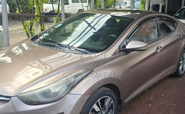 Hyundai Elantra 2014 Brown