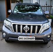 Toyota Land Cruiser Prado 2015 Gray for sale