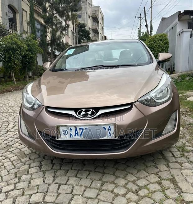 Hyundai Elantra 2015 Brown