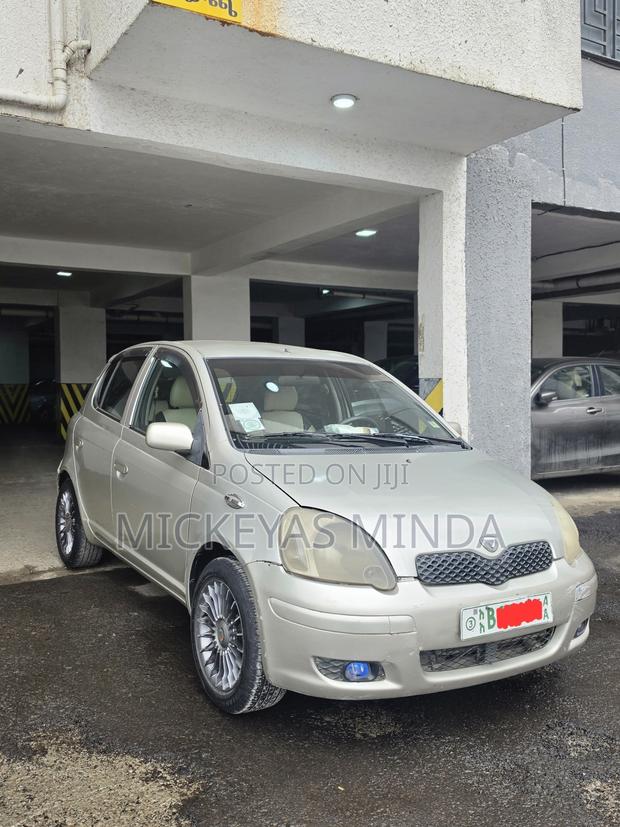 Toyota Vitz 2002 Gray