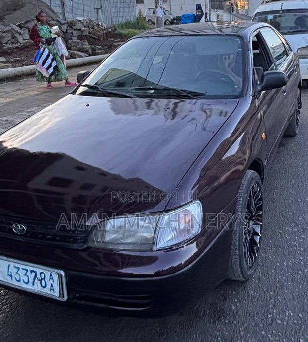 Toyota Carina E 1992 Burgundy