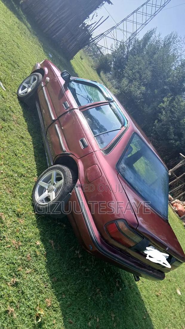 Toyota Corolla Sedan 1990 Burgundy