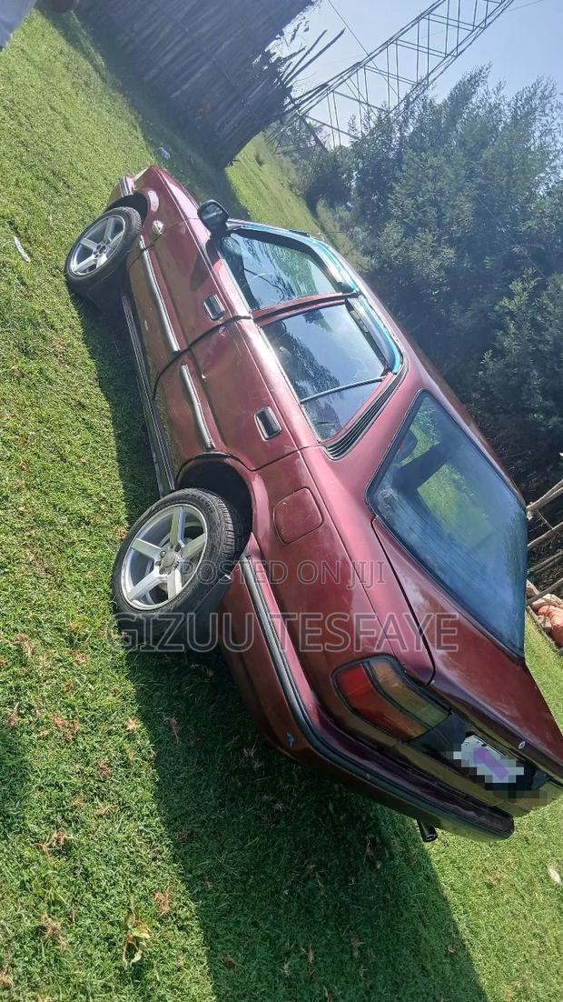 Toyota Corolla Sedan 1990 Burgundy