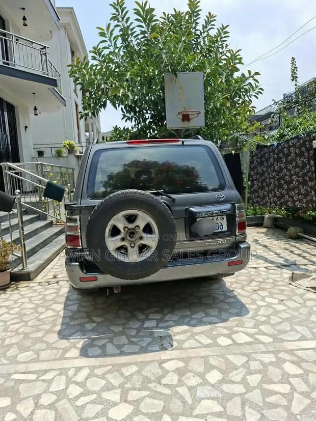 Toyota Land Cruiser 2001 Gray