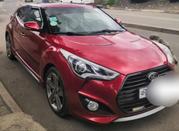 Hyundai Veloster 2014 Burgundy for sale
