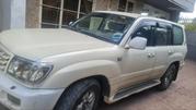 Toyota Land Cruiser 100 4.2 2006 White for sale