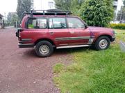 Toyota Land Cruiser 1990 Red for sale