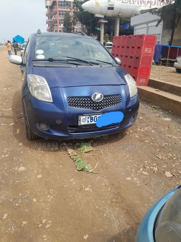 Toyota Yaris 2007 Blue
