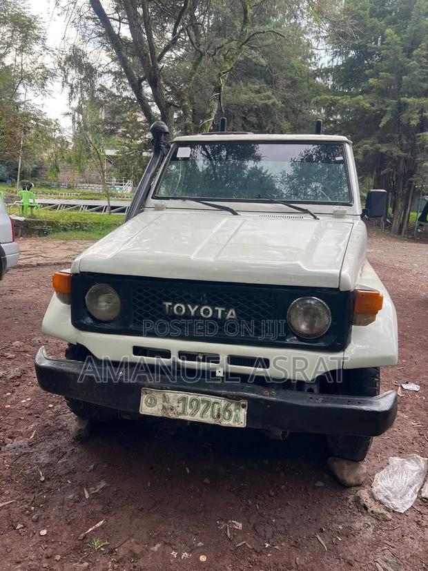 Toyota Land Cruiser 1990 White