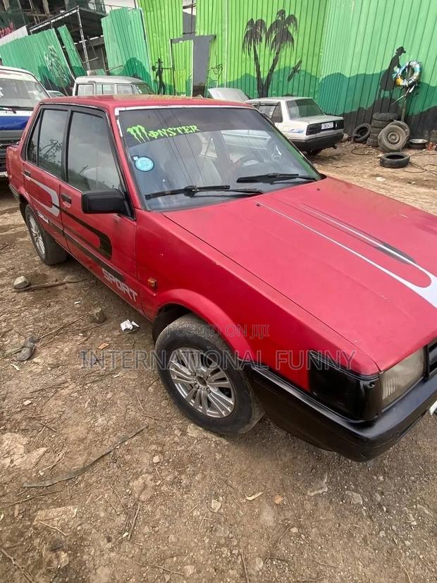 Toyota Corolla 1986 Red