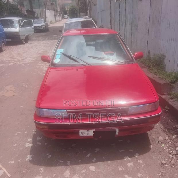 Toyota Corolla 1991 Red