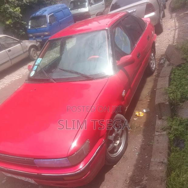 Toyota Corolla 1991 Red