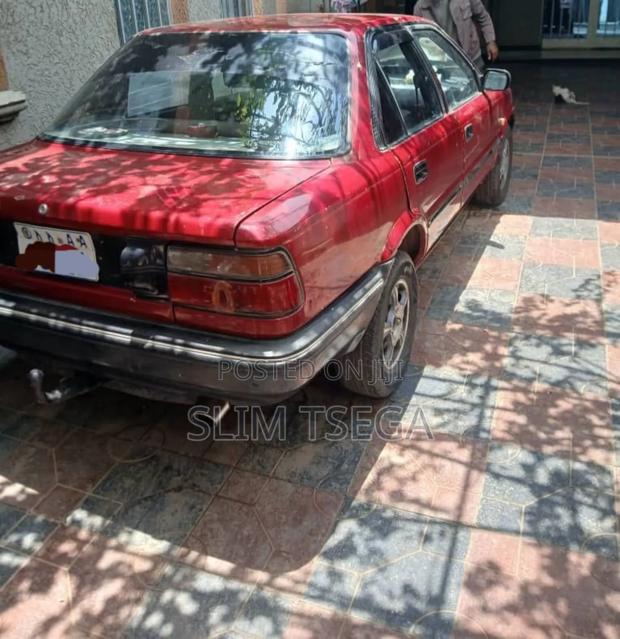 Toyota Corolla 1990 Red