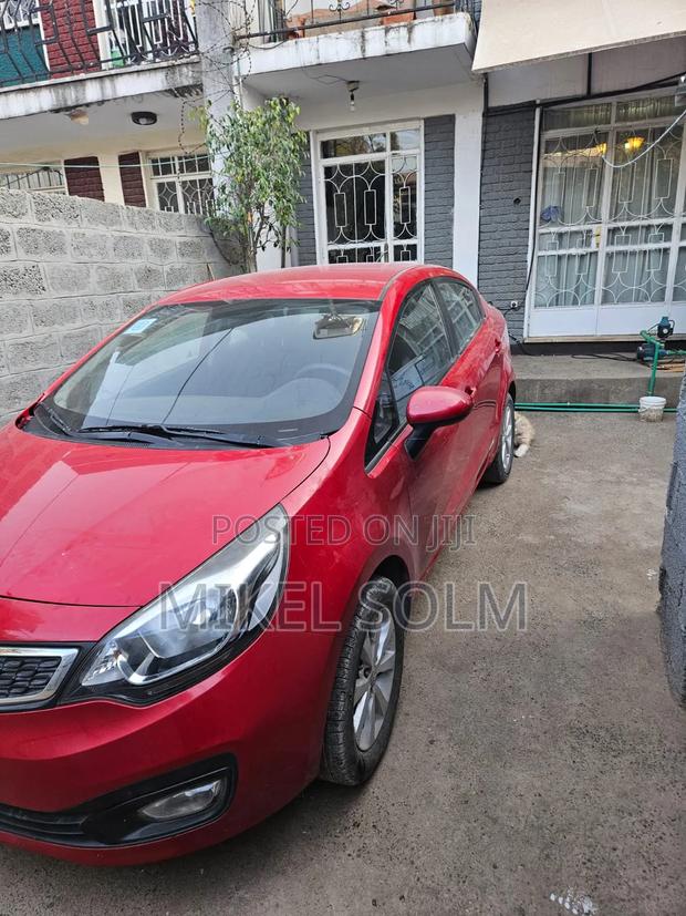 Kia Rio 2015 Red