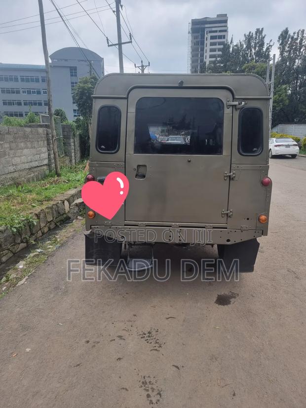Land Rover Defender Soft Top 4x4 1995 Gray
