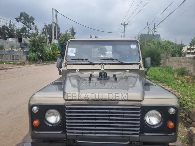 Land Rover Defender Soft Top 4x4 1995 Gray