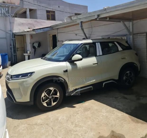 New BYD Yuan Up 2025 Yellow