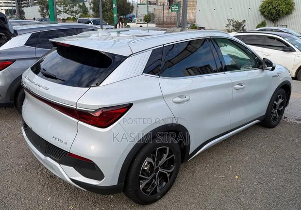 New BYD Yuan Plus 2025 White
