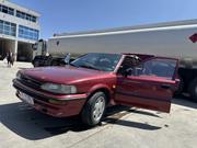 Toyota Corolla Sedan 1990 Maroon for sale