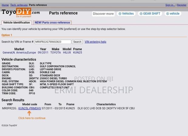 Toyota Hilux 2011 White