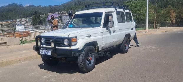 Toyota Land Cruiser 1996 White