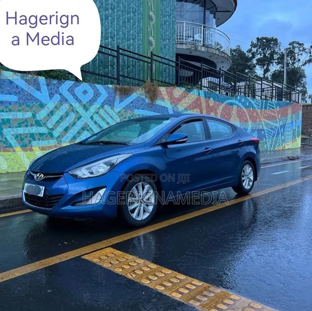 Hyundai Elantra 2014 Blue