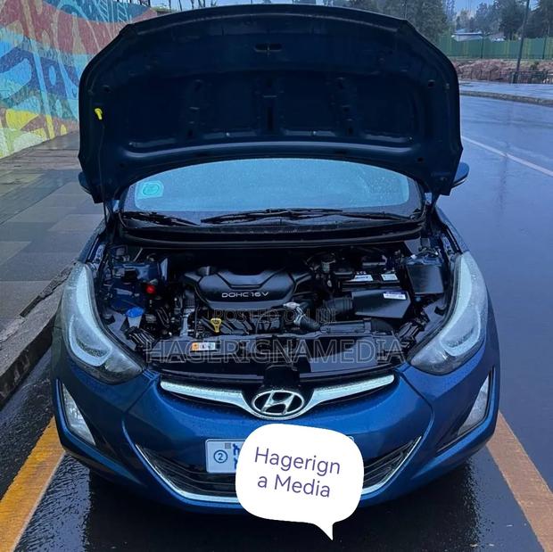 Hyundai Elantra 2014 Blue