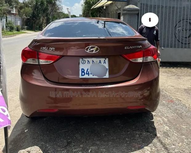 Hyundai Elantra 2014 Burgundy