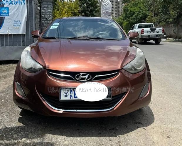 Hyundai Elantra 2014 Burgundy
