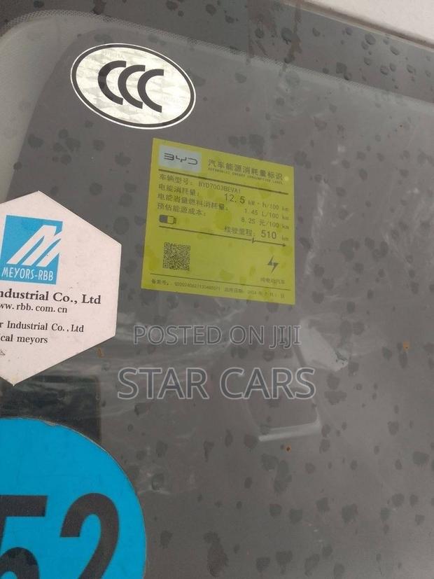 New BYD Yuan Plus 2025 White